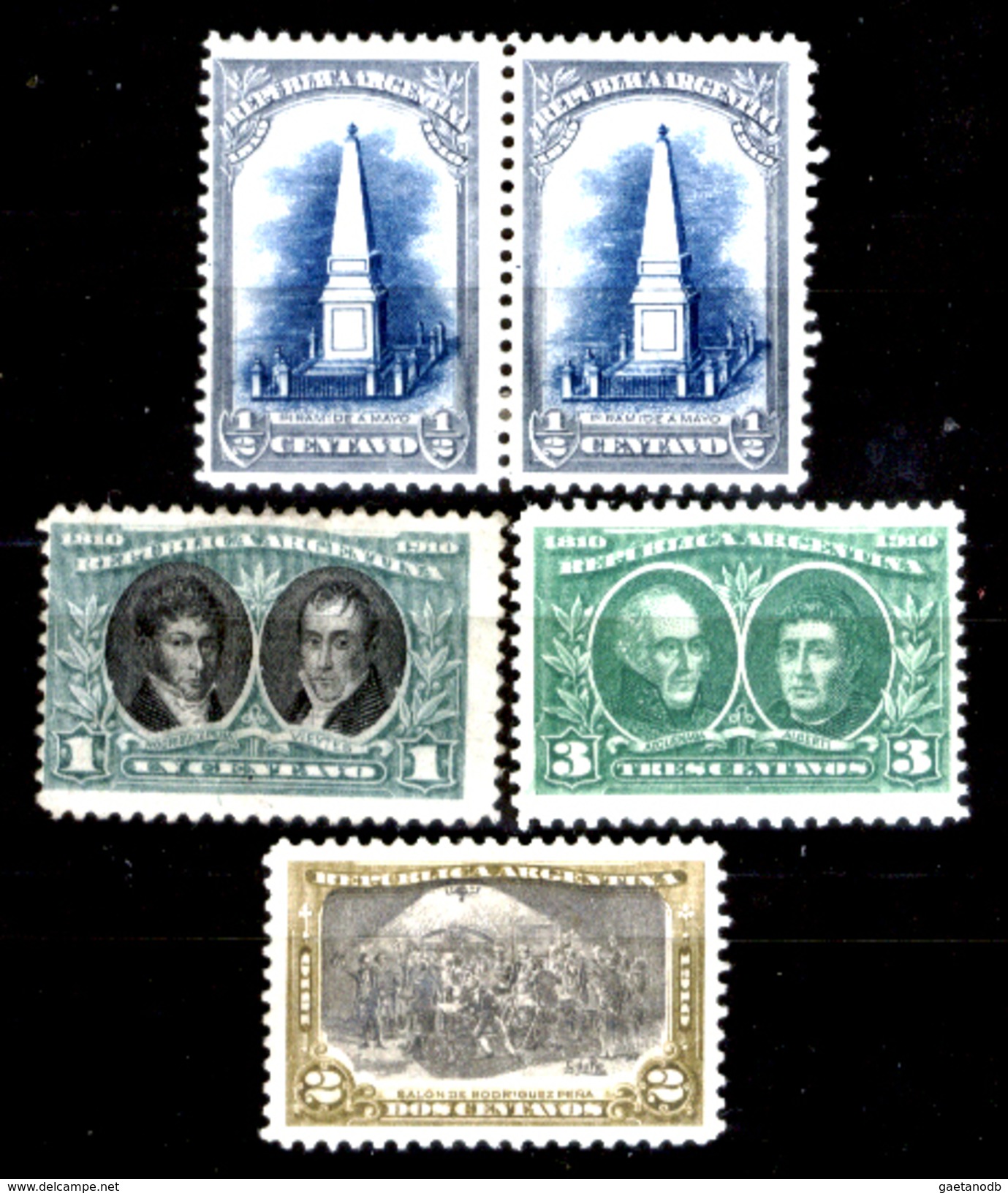 Argentina-00088 - Valori Emessi Nel 1910 (+) - Privi Di Difetti Occulti. - Unused Stamps
