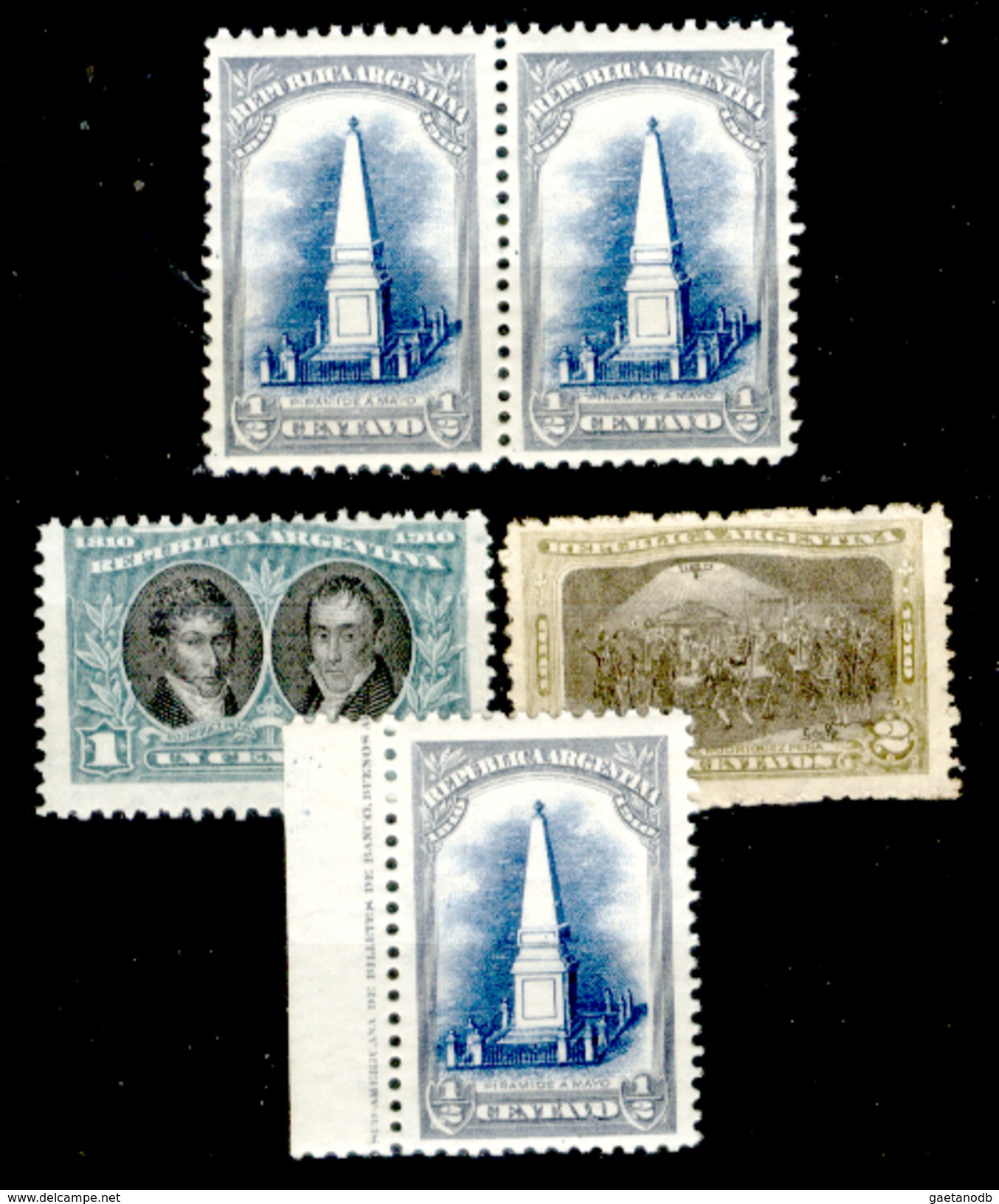 Argentina-00090 - Valori Emessi Nel 1910 (+) - Privi Di Difetti Occulti. - Unused Stamps