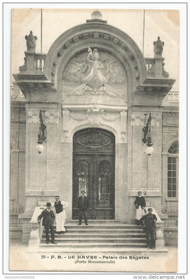 76 Le Havre Palais Des Régattes Animée - Unclassified