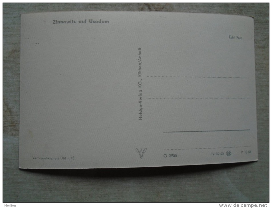 D142768   ZINNOWITZ Auf  Usedom - Zinnowitz