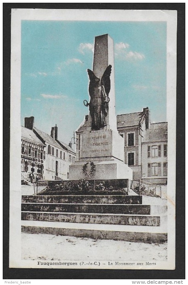 FAUQUEMBERGUES - Le Monument Aux Morts - Fauquembergues