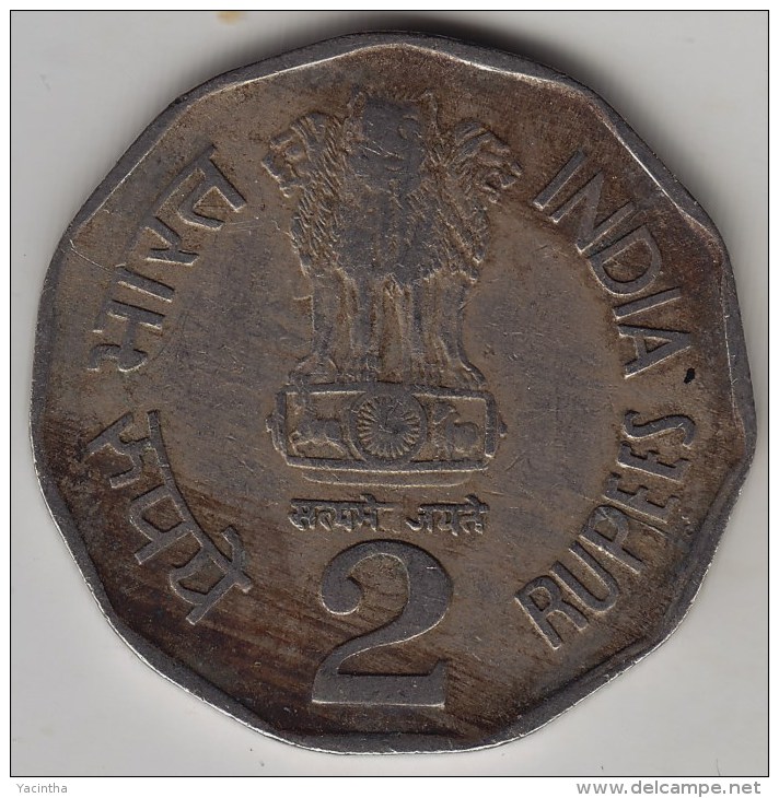 @Y@   India  2  Rupee   1992   KM 121.3      (3583) - India