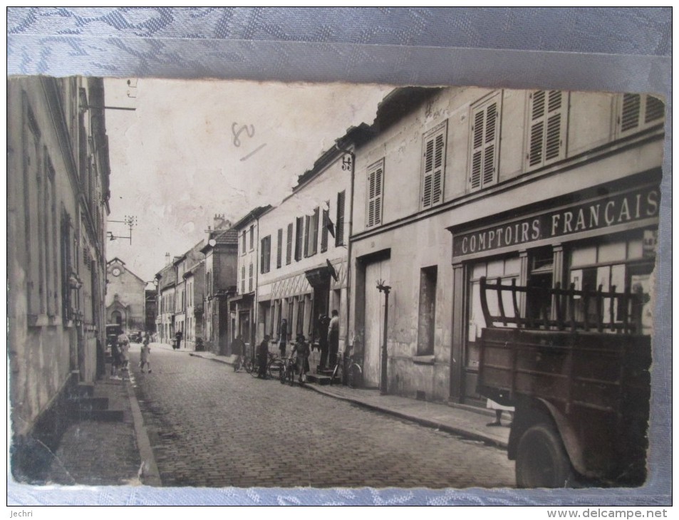 VILLETANEUSE . RUE ROGER SALENER . COMPTOIR FRANCAIS - Villetaneuse