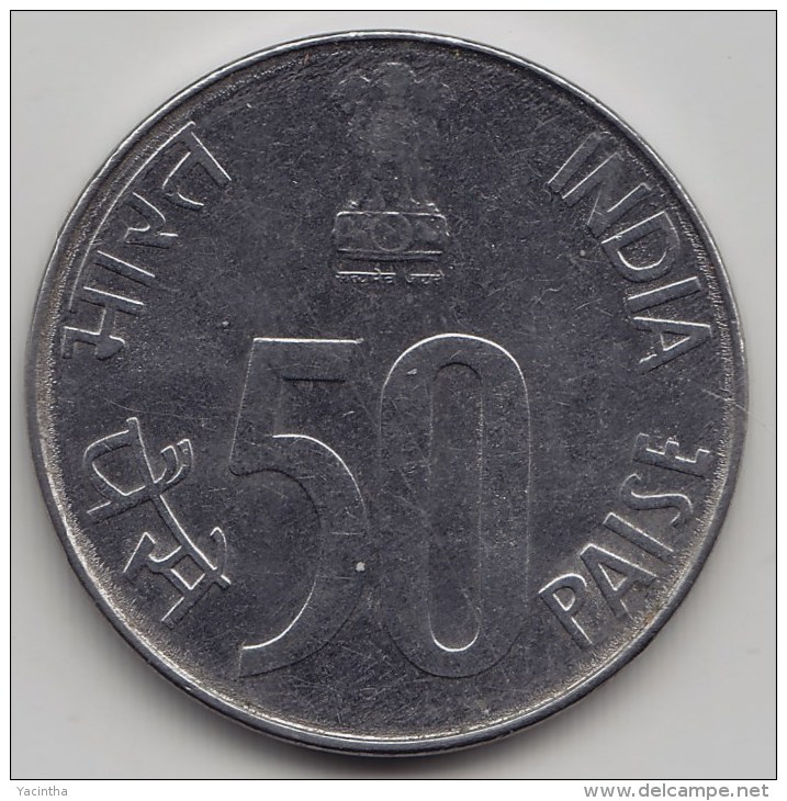 @Y@   India    50 Paise  1996  KM 69      (3585) - India