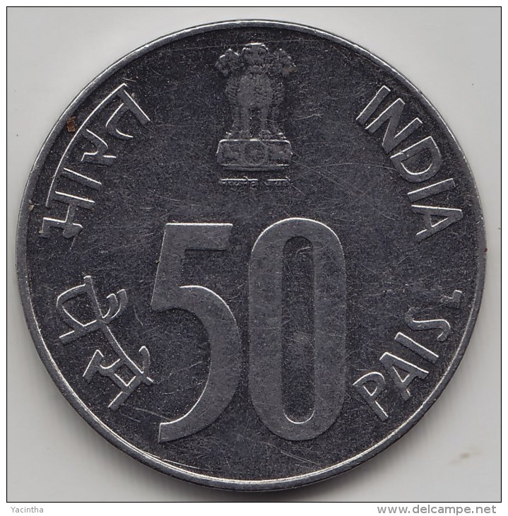 @Y@   India    50 Paise  1996  KM 69      (3586) - India