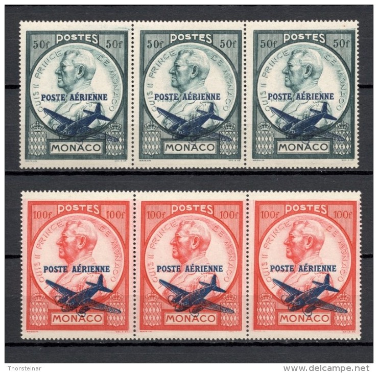 1946 MONACO Mi 315-316 MNH** - Nuevos