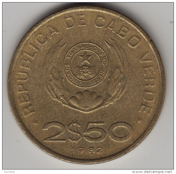 @Y@   Kaapverdische Eilanden   2.50 Escudo   1982       (3589) - Kaapverdische Eilanden