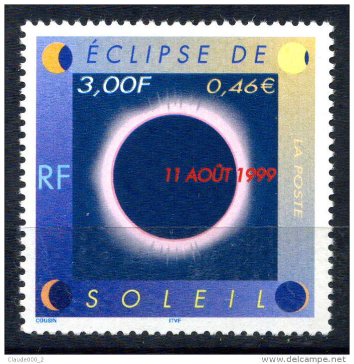 N° 3261 Eclipse De Soleil  Neuf ** - Other & Unclassified