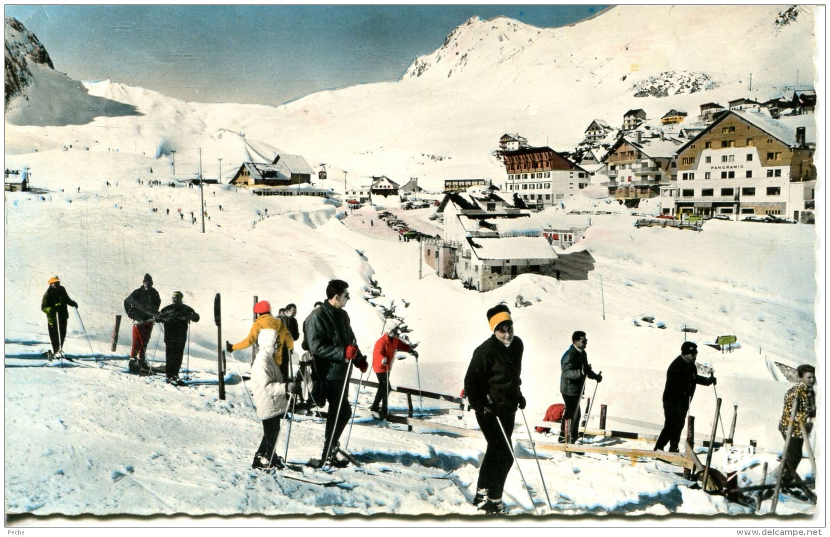 N°51738 -cpsm La Mongie -les Pistes- - Sports D'hiver