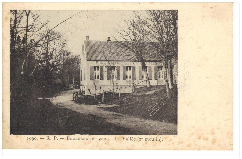 Wimille , Vallée Du Denacre , Environs De Wimereux , L'Estaminet Du 2ème Moulin . - Autres & Non Classés