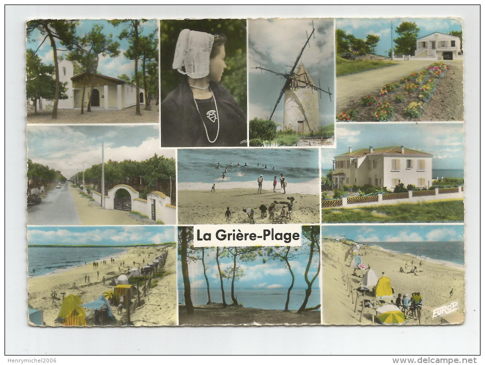 85 Vendée - La Grière Plage Multi Vues Dont Moulin Coiffe ... - Other & Unclassified