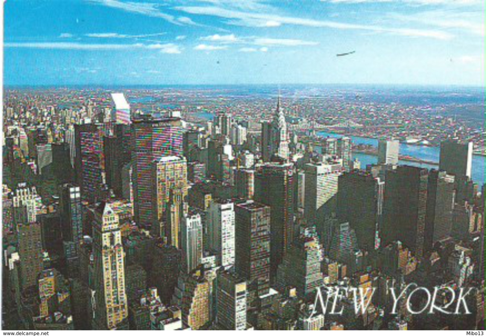 New York Vue Prise De L'Empire State Building Chrysler Building United Nation Building - Chrysler Building