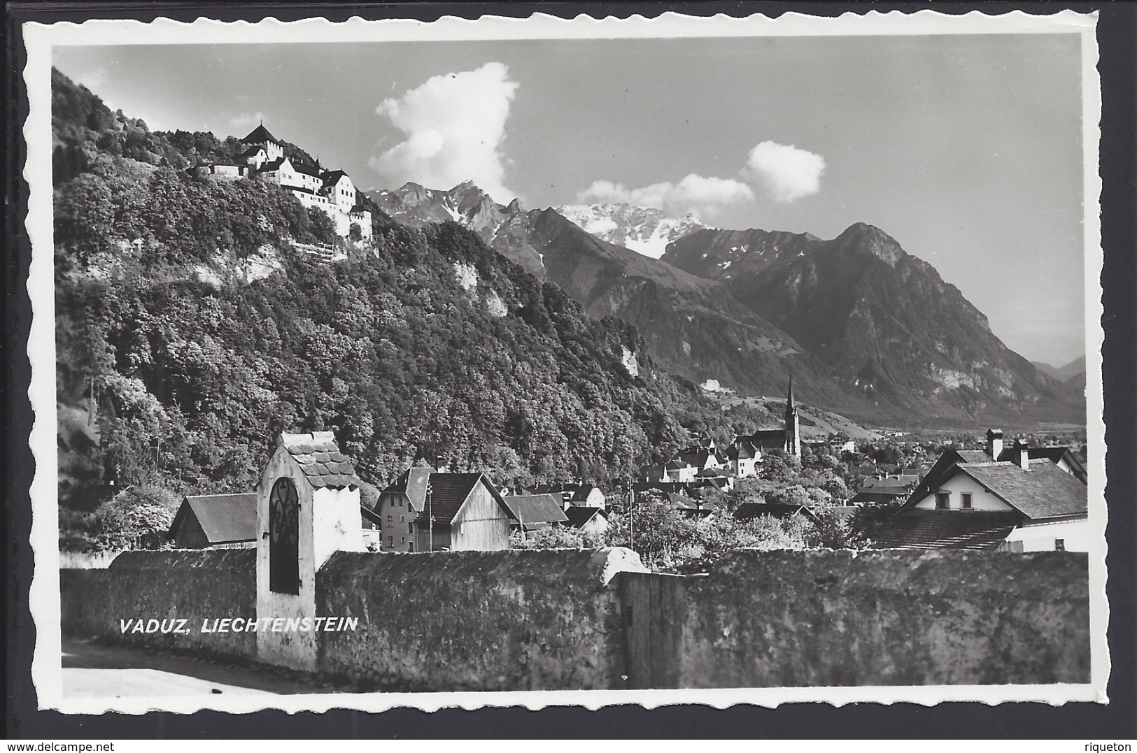 LIECHTENSTEIN - VADUZ - Carte écrite En 1957 - ED. Verlag R. Ospelt - - Liechtenstein