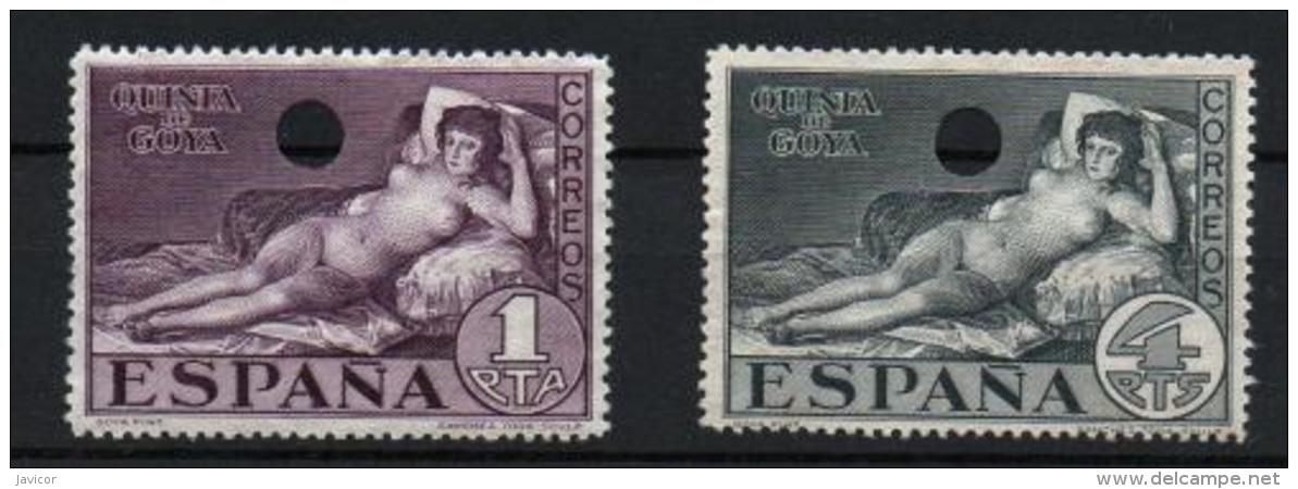 1930 Quinta De Goya Exposición De Sevilla - Edifil 513Mta/14Mta - Nuovi