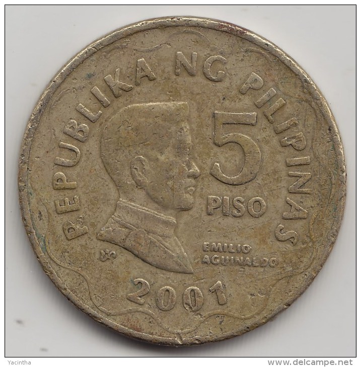 @Y@    Filippijnen  5  Piso   2001      (3611) - Philippines