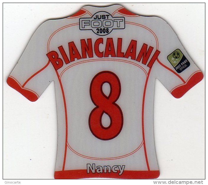 Magnet Magnets Maillot De Football Pitch Nancy Biancalani 2008 - Sport