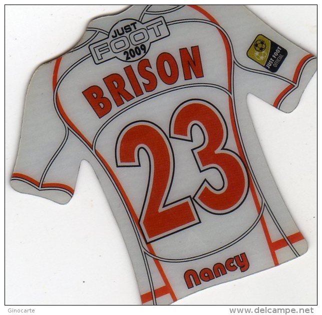 Magnet Magnets Maillot De Football Pitch Nancy Brison 2009 - Sports