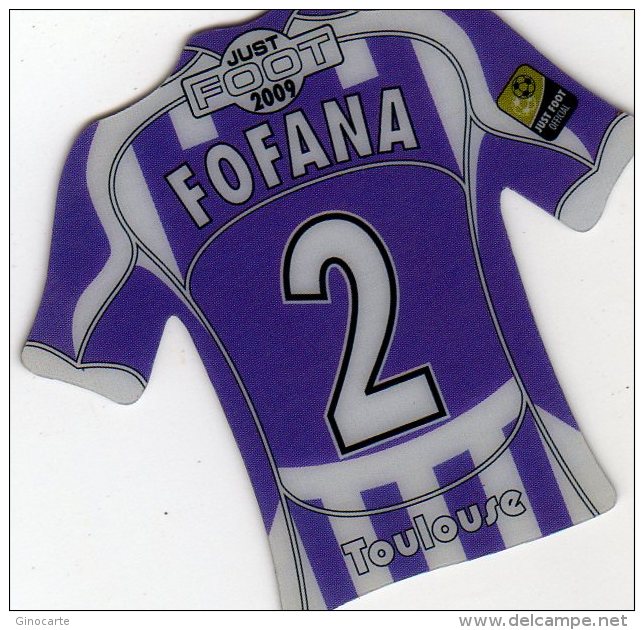 Magnet Magnets Maillot De Football Pitch Toulouse Fofana 2009 - Sports
