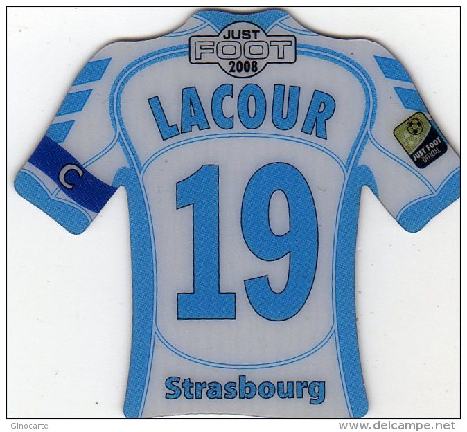 Magnet Magnets Maillot De Football Pitch Strasbourg Lacour 2008 - Sport