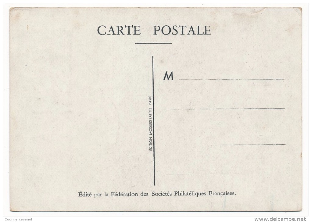 FRANCE => Carte Locale "Journée Du Timbre" 1947 - NICE - Covers & Documents