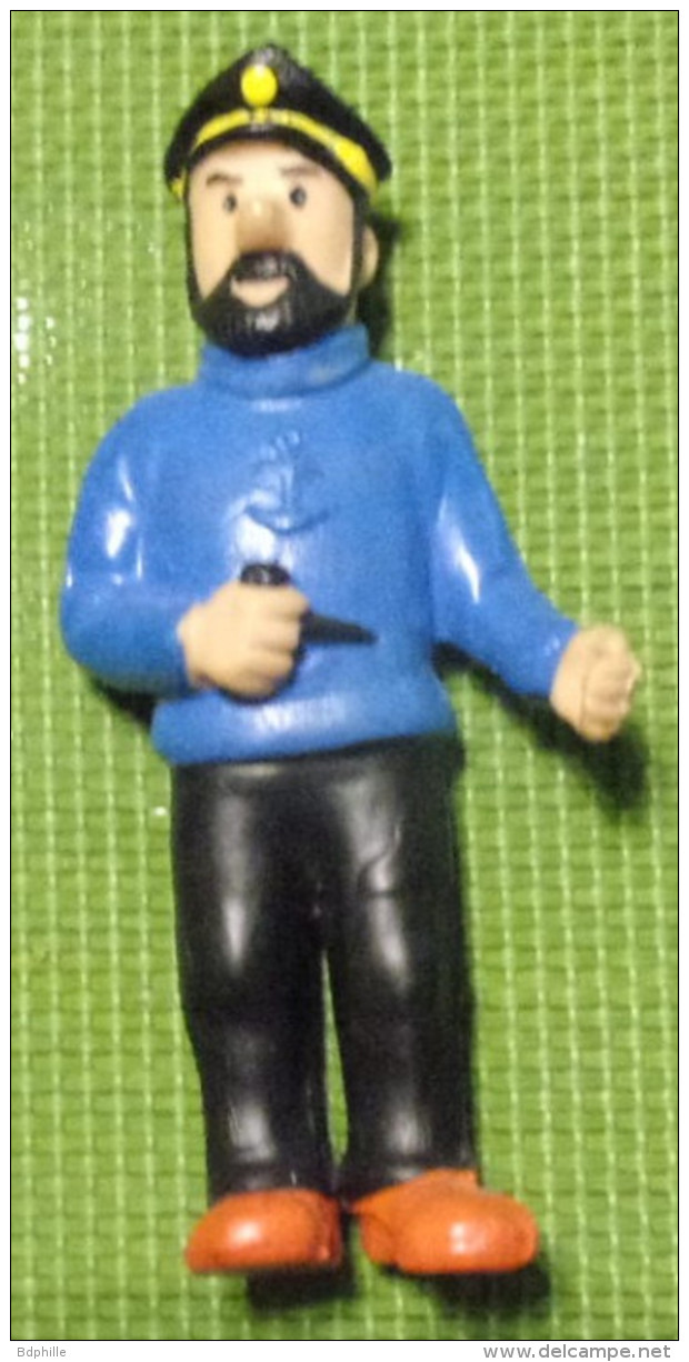 Tintin Hergé Figurine Comics Spain Haddock 1984 Etat Neuf - Figurines En Plástico