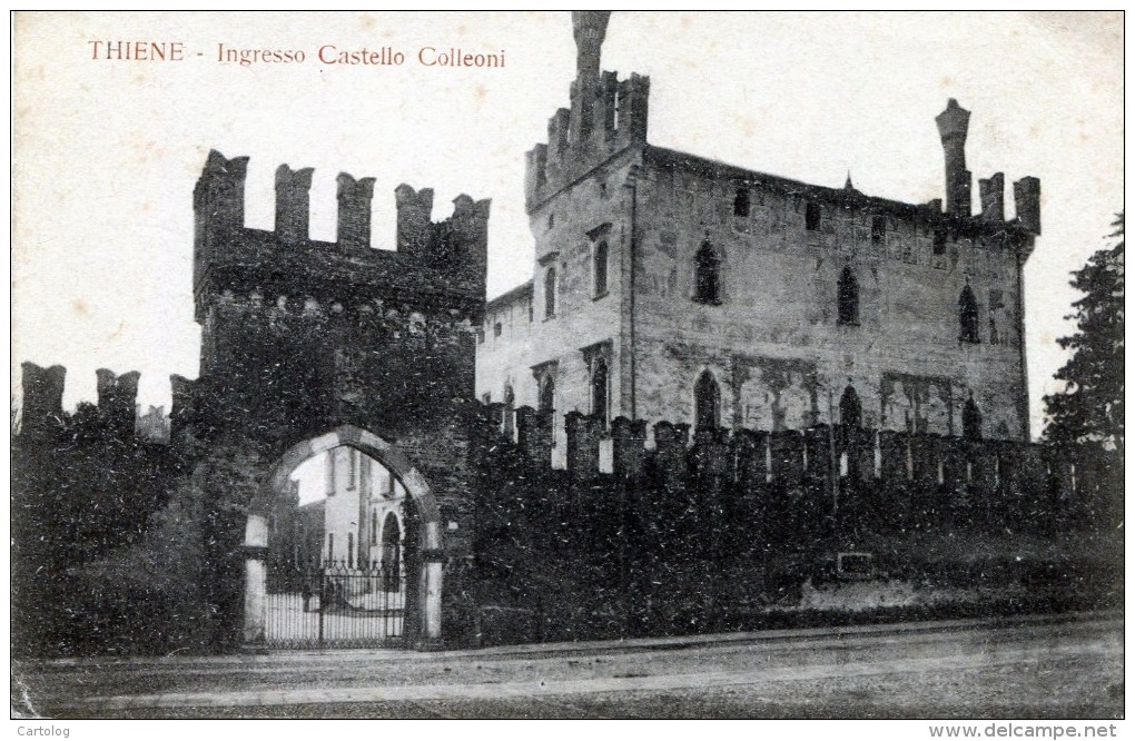 Thiene. Ingresso Castello Colleoni - Vicenza