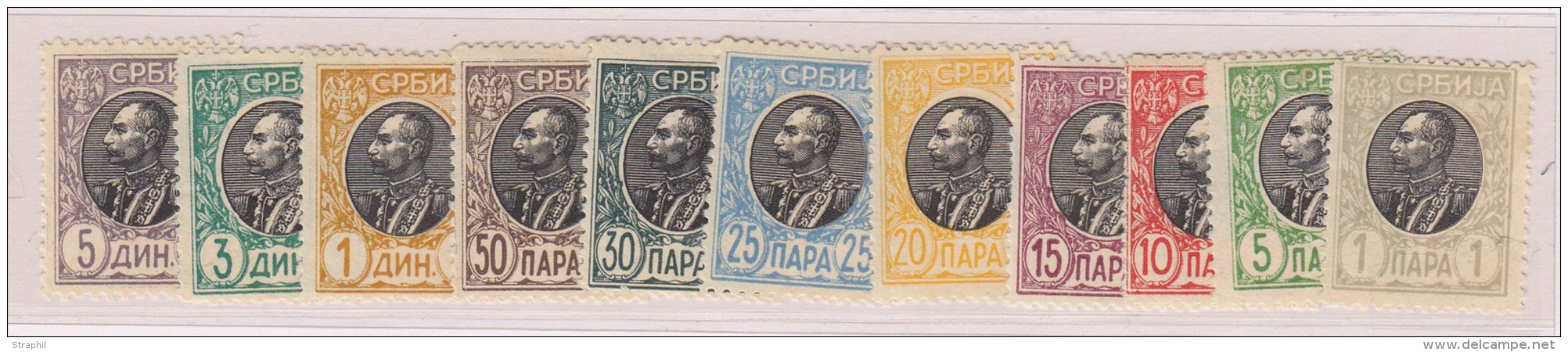 N°82/92 - Série De 1905 - TB - Serbia