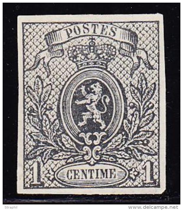 N°22 - 1c Gris - TB - 1866-1867 Petit Lion