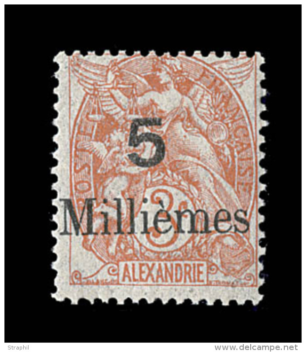 N°38c - S/timbre D'Alexandrie - Signé Calves - TB - Autres & Non Classés