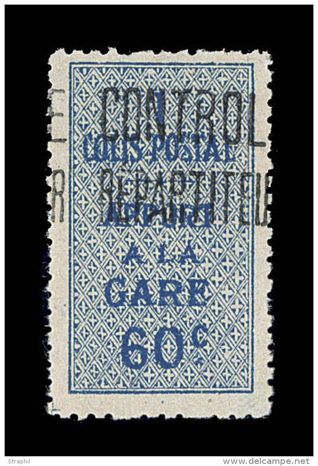 N°7A - 60c Bleu - TB - Colis Postaux