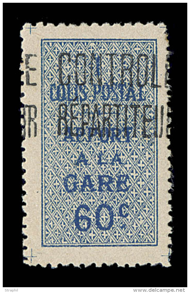 N°7A - 60c Bleu - TB - Colis Postaux