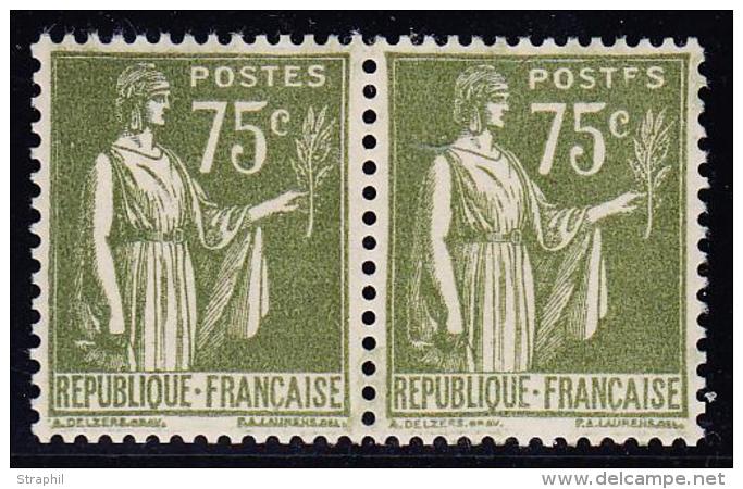 N°284A - Le "E" De Poste Est Un "F" - Tenant à Normal - TB - Nuovi