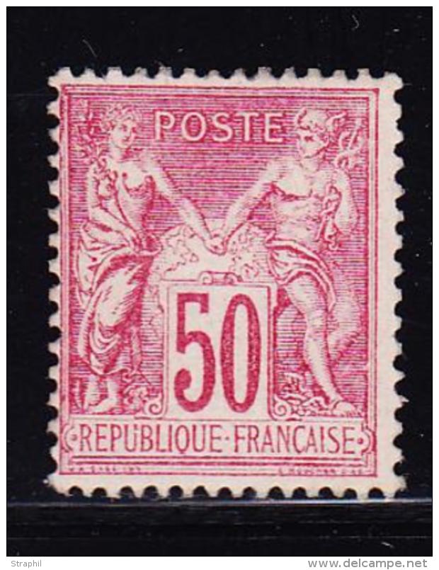 N°98 - 50c Rose - TB - 1876-1878 Sage (Tipo I)