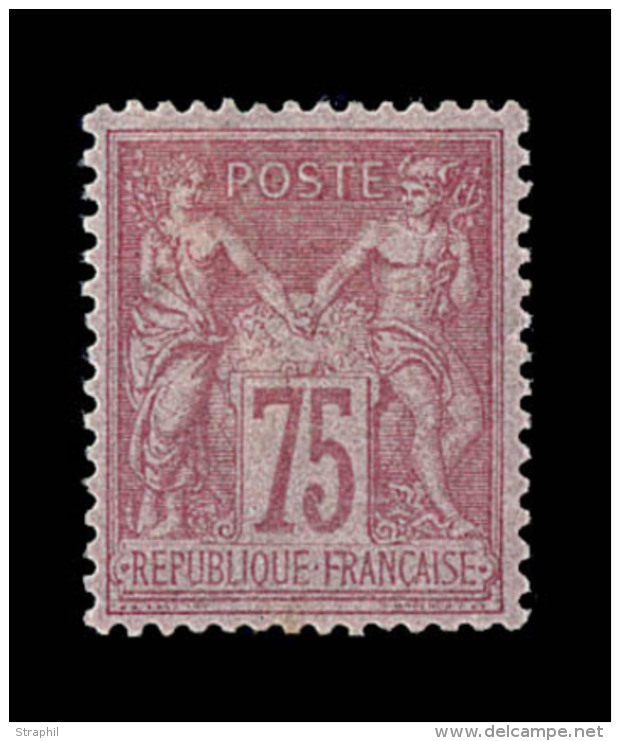 N°81 - 75c Rose - 1Pt Rousseur - Bon Centrage - 1876-1878 Sage (Tipo I)