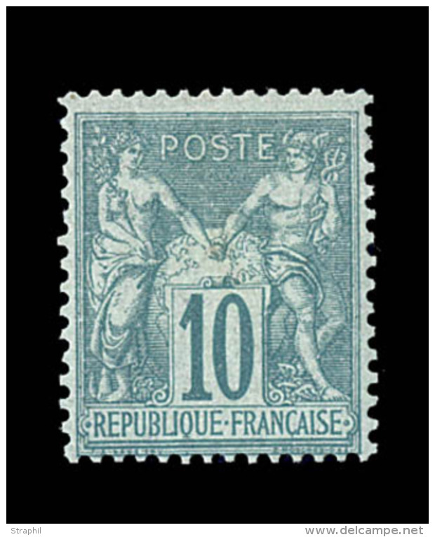 N°65 - 10c Vert - TB - 1876-1878 Sage (Type I)