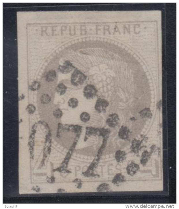 N°41B - Obl. GC - TB - 1870 Bordeaux Printing