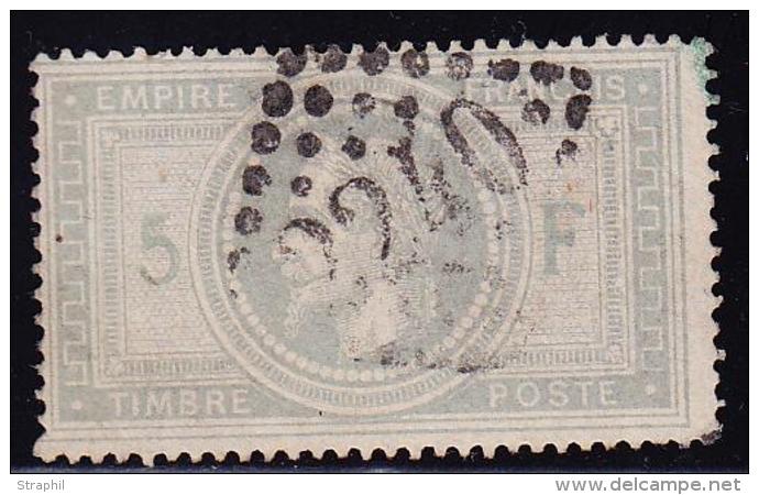 N°33 - Obl. GC 2240 - Signé Calves - TB - 1863-1870 Napoléon III Lauré