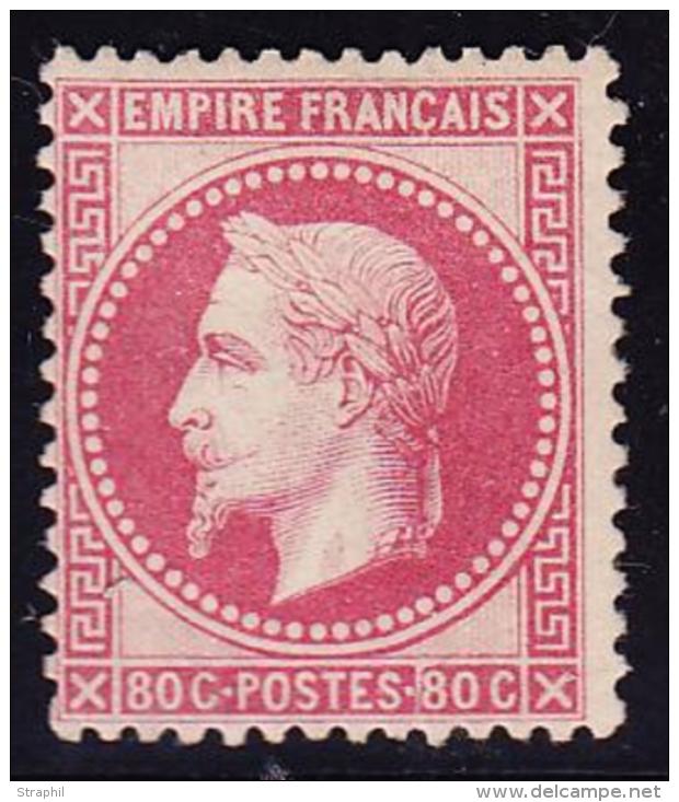 N°32 - 80c Rose - TB - 1863-1870 Napoléon III Lauré