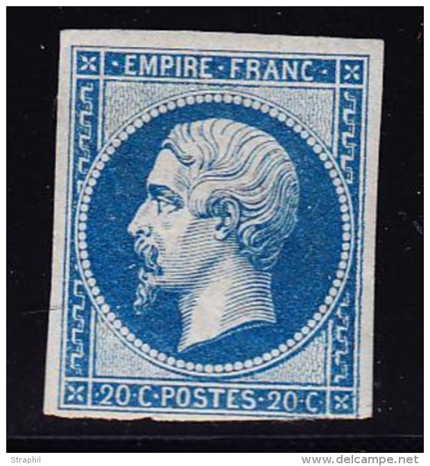 N°14B - 1 Filet Inférieur Biseau - 1853-1860 Napoleone III