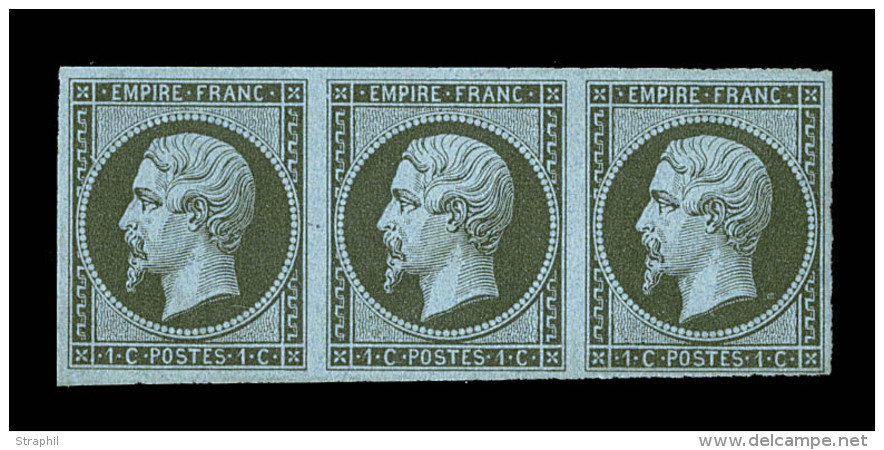 N°11 - Bde De 3 - Signé Calves - TB - 1853-1860 Napoléon III