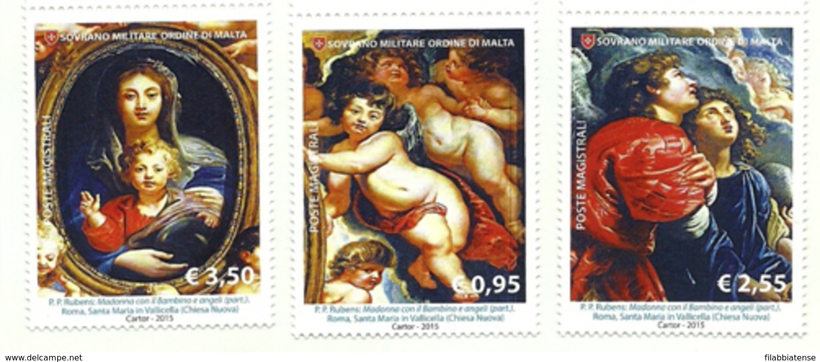 2015 - Sovrano Militare Ordine Di Malta 1285/87 Natale - Quadri