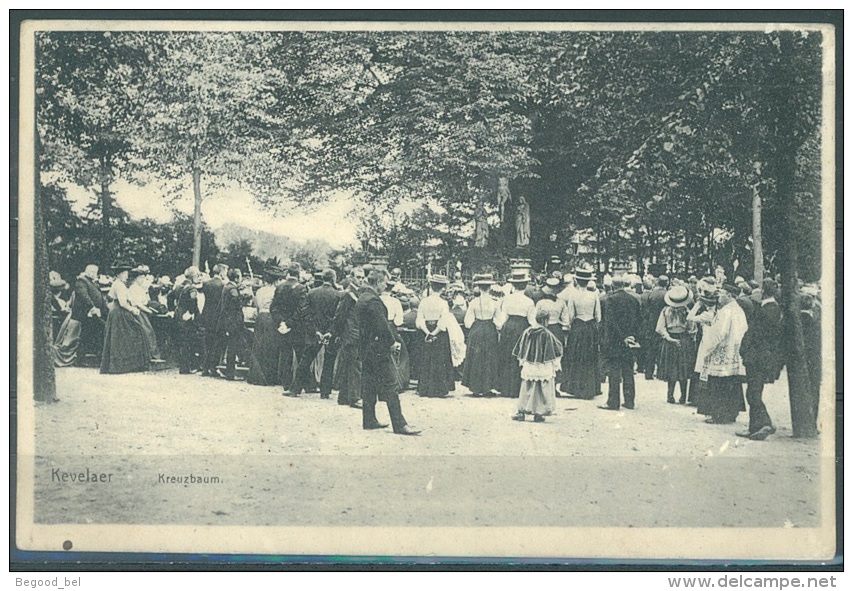 POSTCARD KEVELAER KREUZBAUM 15.8.1911 TO GLABEEK - SUERBEMPDE BELGIUM - Lot 14793 - Kevelaer