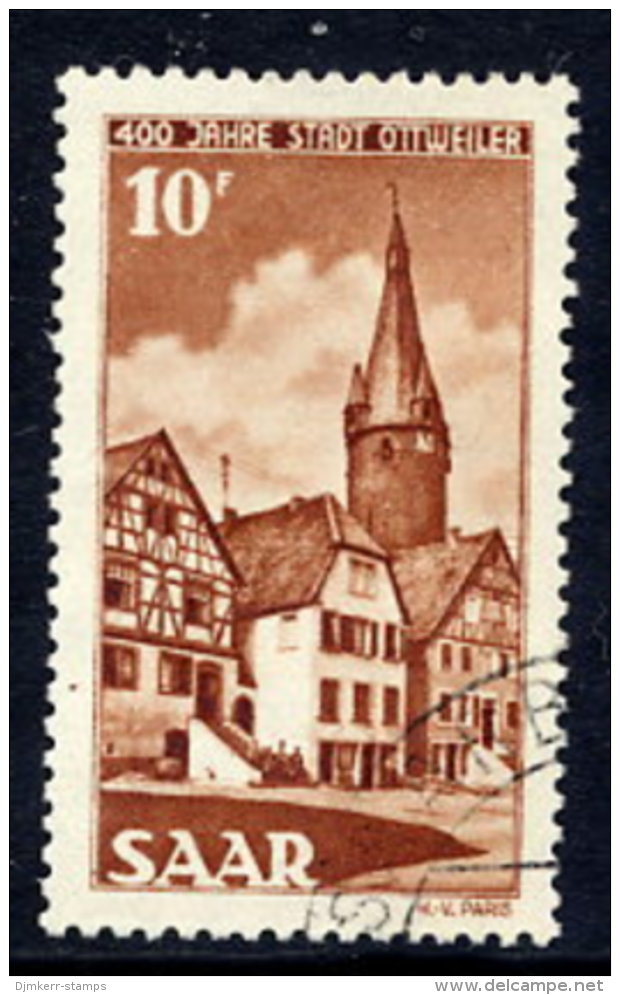 SAAR 1950  1950 400th Anniversary Of Ottweiler, Used.  Michel 296 - Usados