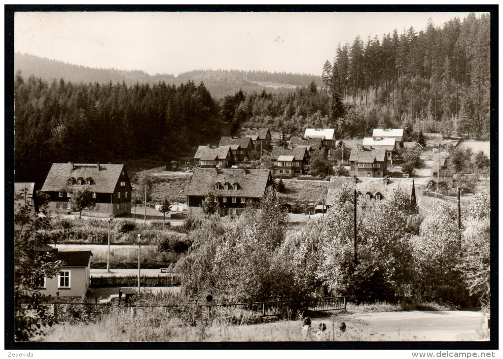 7857 - Alte Foto Ansichtskarte - Breitenbrunn Kr. Schwarzenberg - Karpf - Gel 1980 - Breitenbrunn