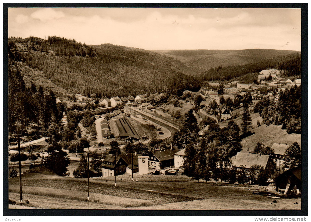 7858 - Alte Foto Ansichtskarte - Breitenbrunn Kr. Schwarzenberg - Neubert - Gel 1974 - Breitenbrunn