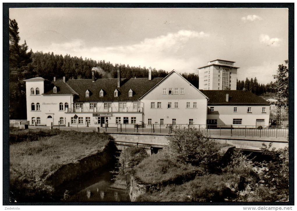 7859 - Alte Foto Ansichtskarte - Erlabrunn Bei Breitenbrunn - HO Gaststätte Täumerhaus - Neubert - Gel 1972 - Breitenbrunn