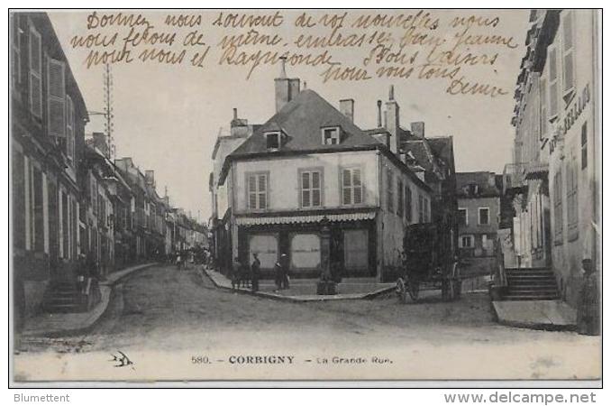 CPA Nièvre écrite Corbigny - Corbigny