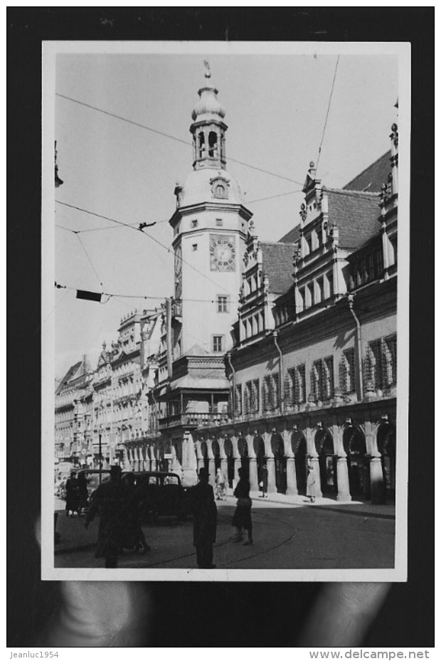 ALLEMAGNE DE 1939 CHIMISTE FRANCAIS EN VISITE   PHOTO CARTE     ORIGINALE  ANNEES 39 / 40 - Autres & Non Classés