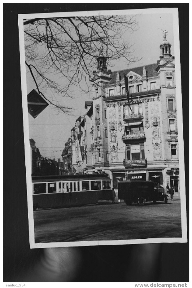 ALLEMAGNE DE 1939 CHIMISTE FRANCAIS EN VISITE   PHOTO CARTE     ORIGINALE  ANNEES 39 / 40 - Autres & Non Classés