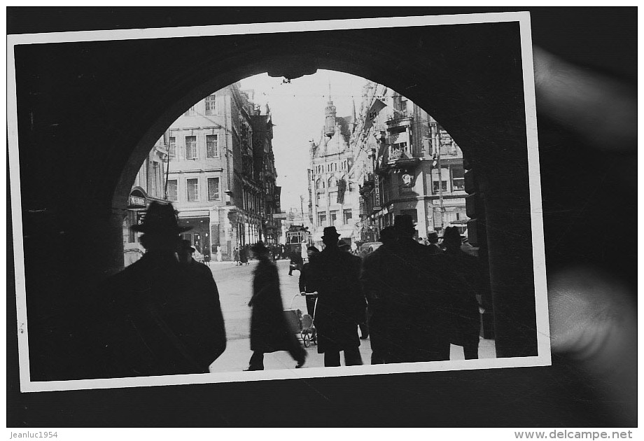 ALLEMAGNE DE 1939 CHIMISTE FRANCAIS EN VISITE   PHOTO CARTE     ORIGINALE  ANNEES 39 / 40 - Autres & Non Classés